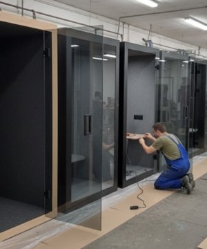 купить акустическую кабину фотографии