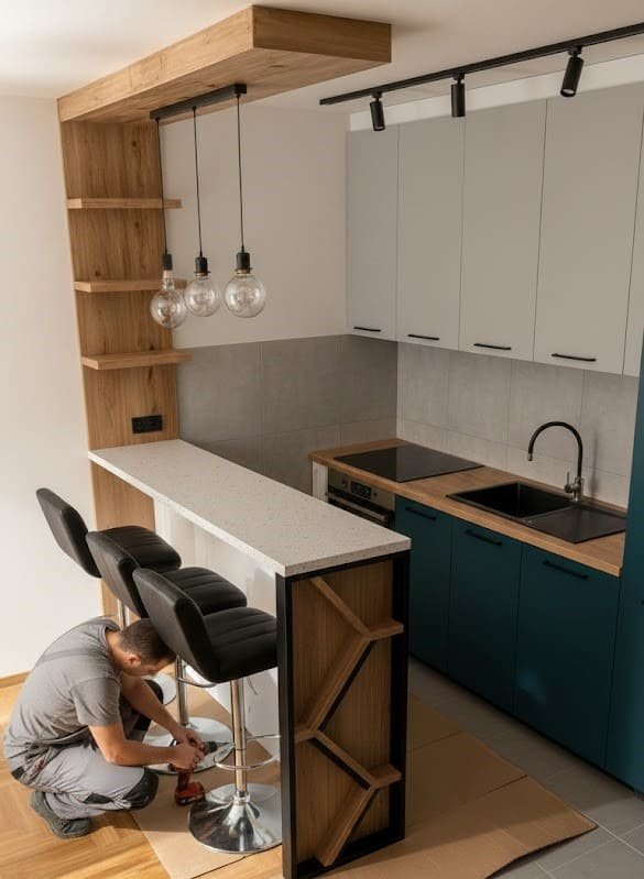 Эксклюзивная барная стойка для кухни