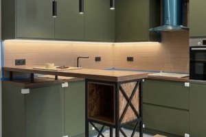 функциональная встроенная кухня