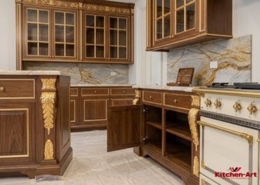 надежная кухонная мебель из твердых пород
