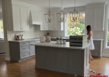 кухня из дерева в стиле прованс