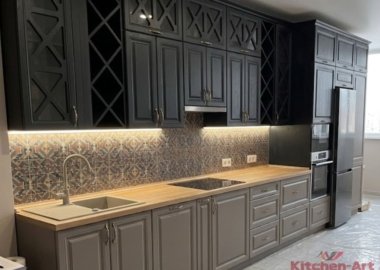 мебель для кухни из ольхи