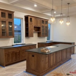 заказать кухню из дерева
