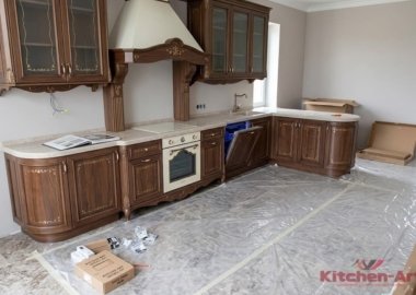 деревянная кухня на заказ