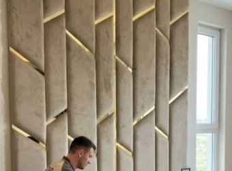 стеновые панели из велюра