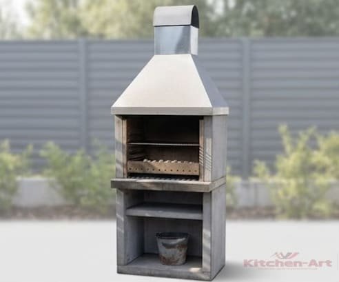 Бетонный модуль жаровни Жаровня из бетона KitchenArt