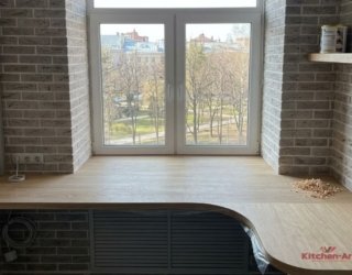 подоконники из натурального дерева