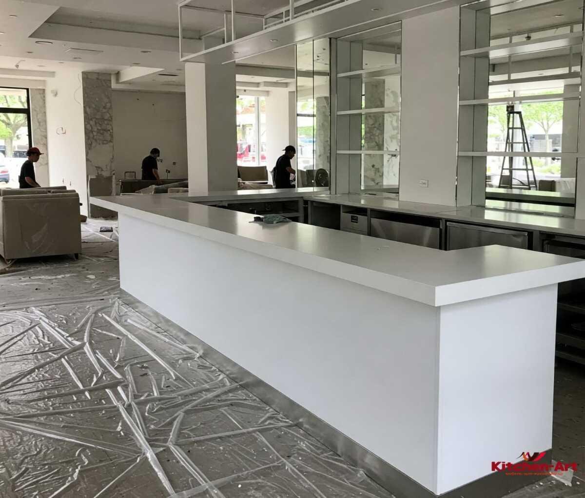 Оригінальна стійка ресепшн та бар на замовлення в Україні